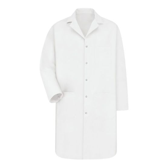 Red Kap KP18T Unisex Tall Gripper Front Lab Coat