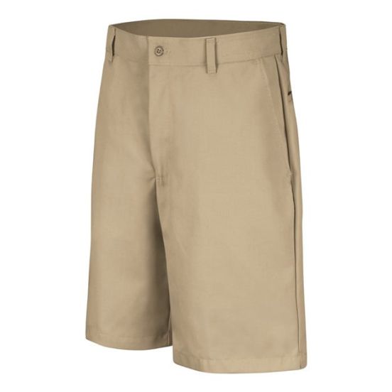 Red Kap PC26EXT Men's Extended Sizes Cotton Casual Plain Front Shorts
