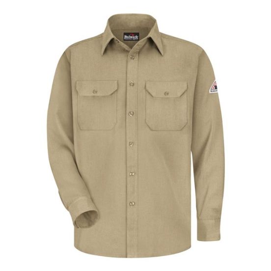 Bulwark SMU4T Men's Tall Dress Uniform Shirt