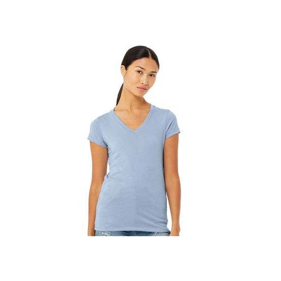 BELLA + CANVAS 6005 Women’s Jersey V-Neck Tee