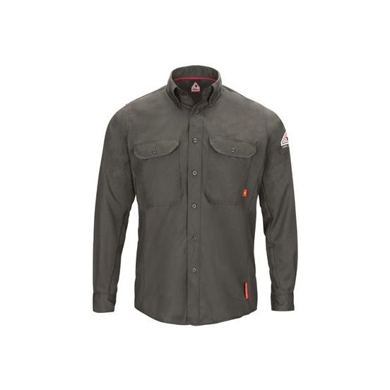 Bulwark QS50 Men's iQ Series® Long Sleeve Comfort Woven Lightweight Shirt