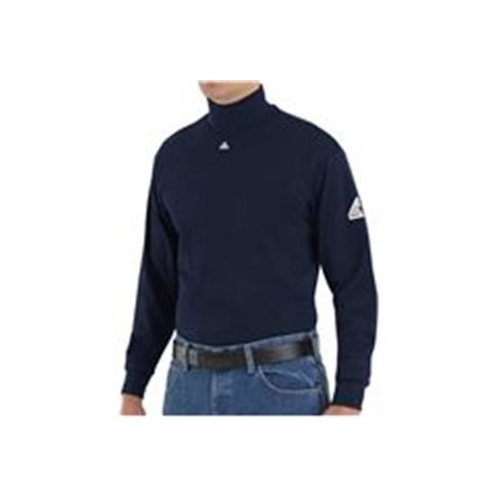 Bulwark SEK2T Men's Tall Tagless Mock TurtleNeck EXCEL FR