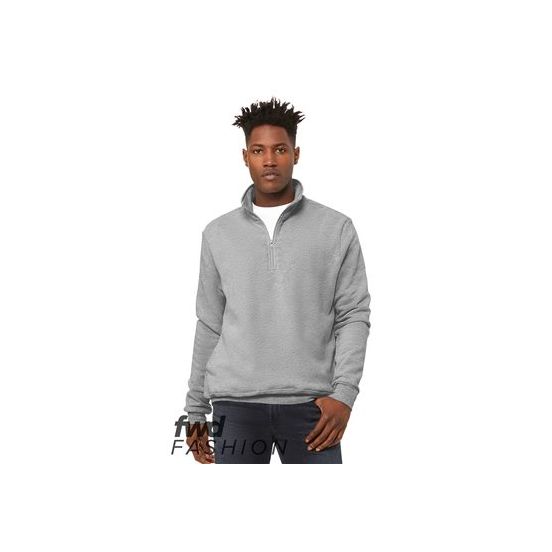 BELLA + CANVAS 3740 Unisex FWD Fashion Quarter-Zip Sweatshirt