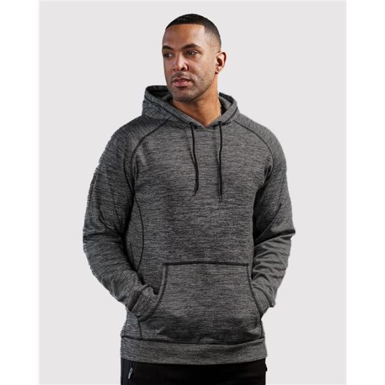 Burnside 8670 Men's Performance Raglan Hooded Sweatshirt