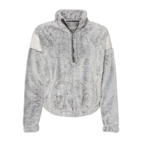 Boxercraft FZ04 Women's Remy Fuzzy Fleece Quarter-Zip Pullover
