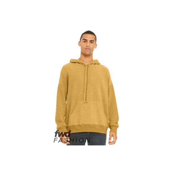 BELLA + CANVAS 3329 Unisex FWD Fashion Sueded Fleece Hoodie Sweatshirt