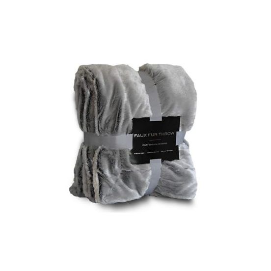 Alpine Fleece 8730 Faux Fur Throw Blanket