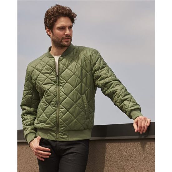 Weatherproof 21752 Men's HeatLast™ Quilted Packable Bomber