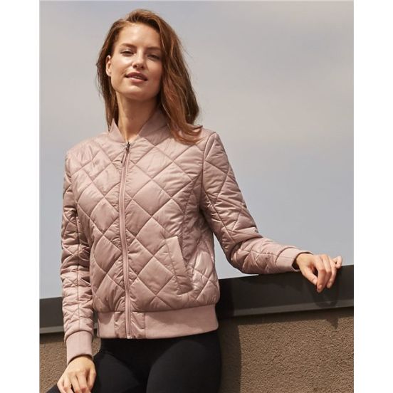 Weatherproof W21752 Women's HeatLast™ Quilted Packable Bomber