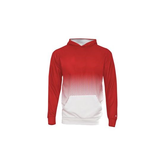Badger 2404 Youth Hex 2.0 Hooded Sweatshirt