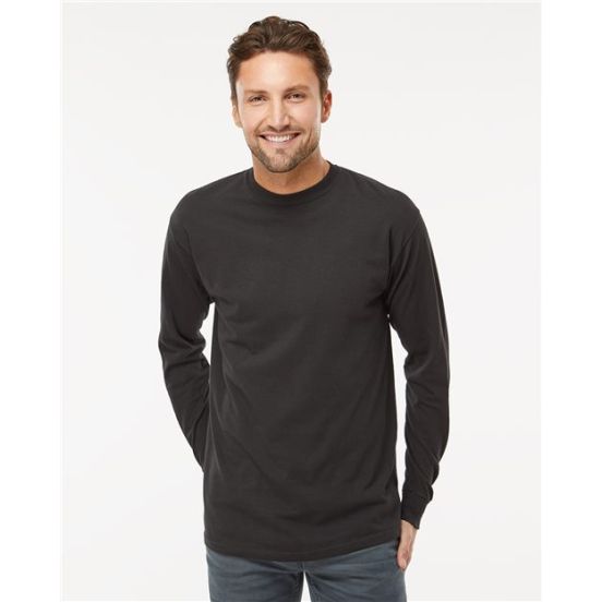 M&O 4820 Unisex Gold Soft Touch Long Sleeve T-Shirt