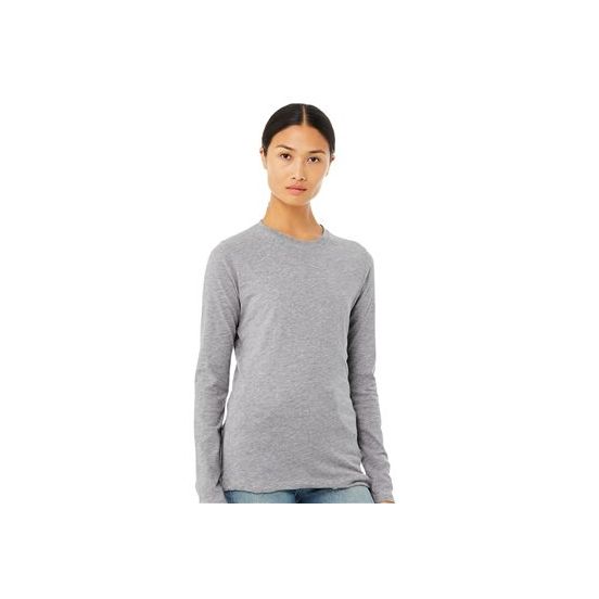 BELLA + CANVAS 6500 Women’s Jersey Long Sleeve Tee