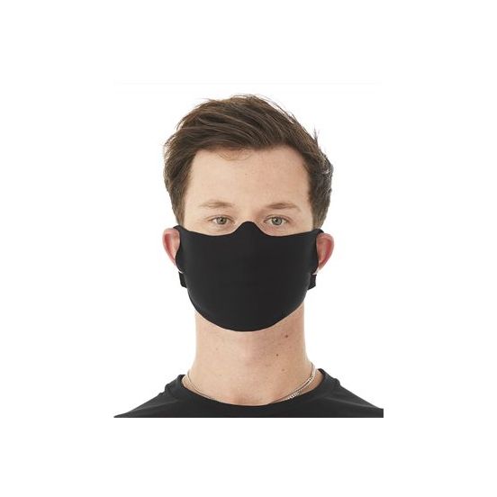 BELLA + CANVAS ST323 Lightweight Fabric Face Mask - CVC 52/48 Cotton/Poly