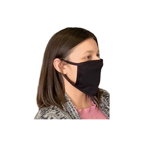 Bayside 1900 USA-Made 100% Cotton Face Mask