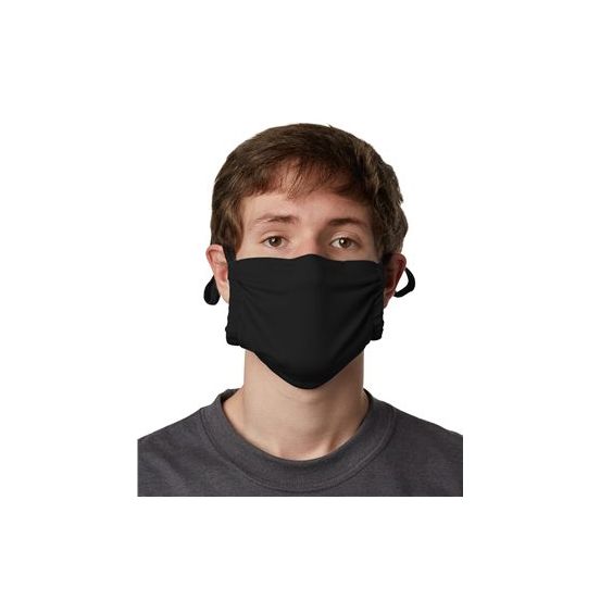 Hanes MKPKCR 2-Ply Cotton Pocket Face Mask