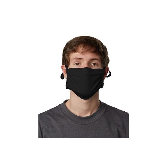 Hanes MKPKPR 2-Ply Polyester Pocket Face Mask